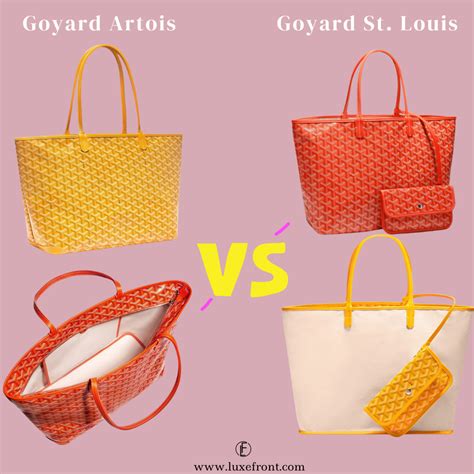 old goyard st louis vs new goyard st louis|goyard cap vert price 2024.